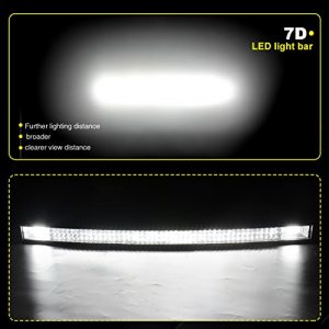 3 Years Warranty AUTOSAVER88 42 Curved LED Light Bar Triple Row Brighter 7D 540W 54000LM Off Road Driving Light No-Foggy Lens for Jeep Trucks Boats ATV Cars 